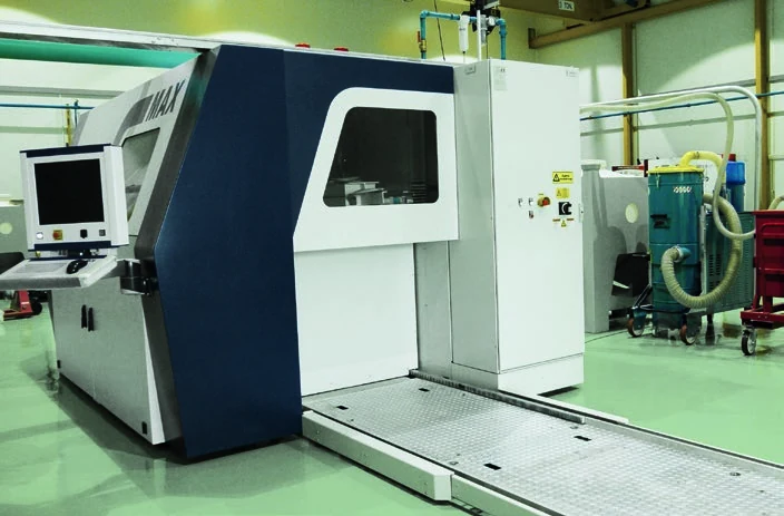 ExOne S-Max sand 3D printer used to produce the mold and core package