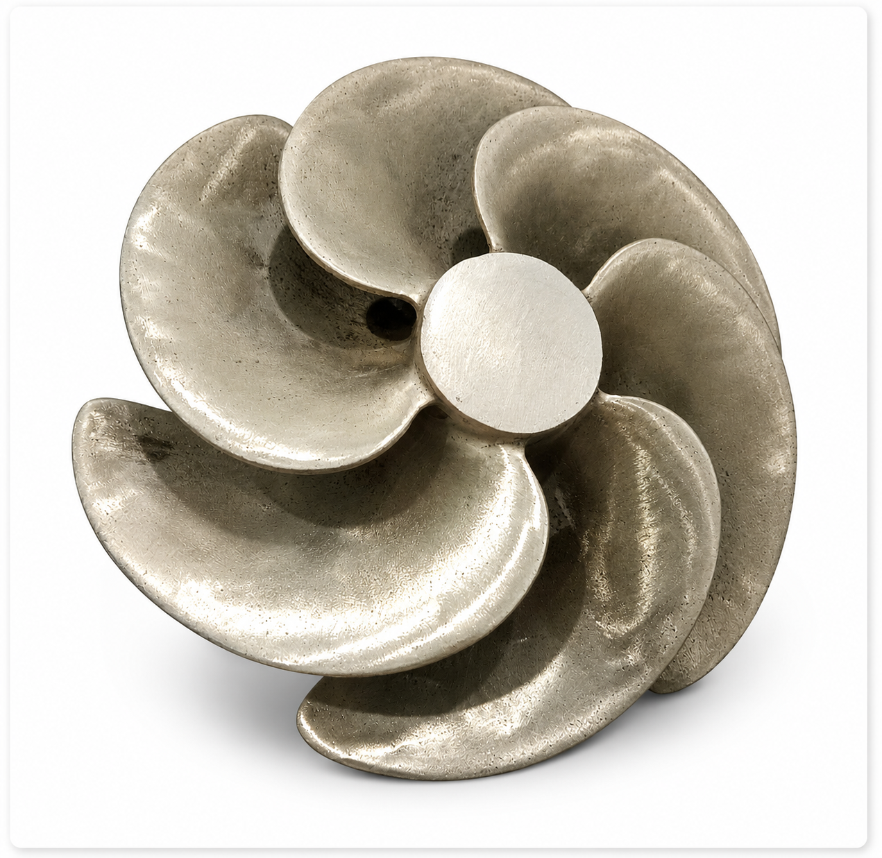 Marine propeller component casting